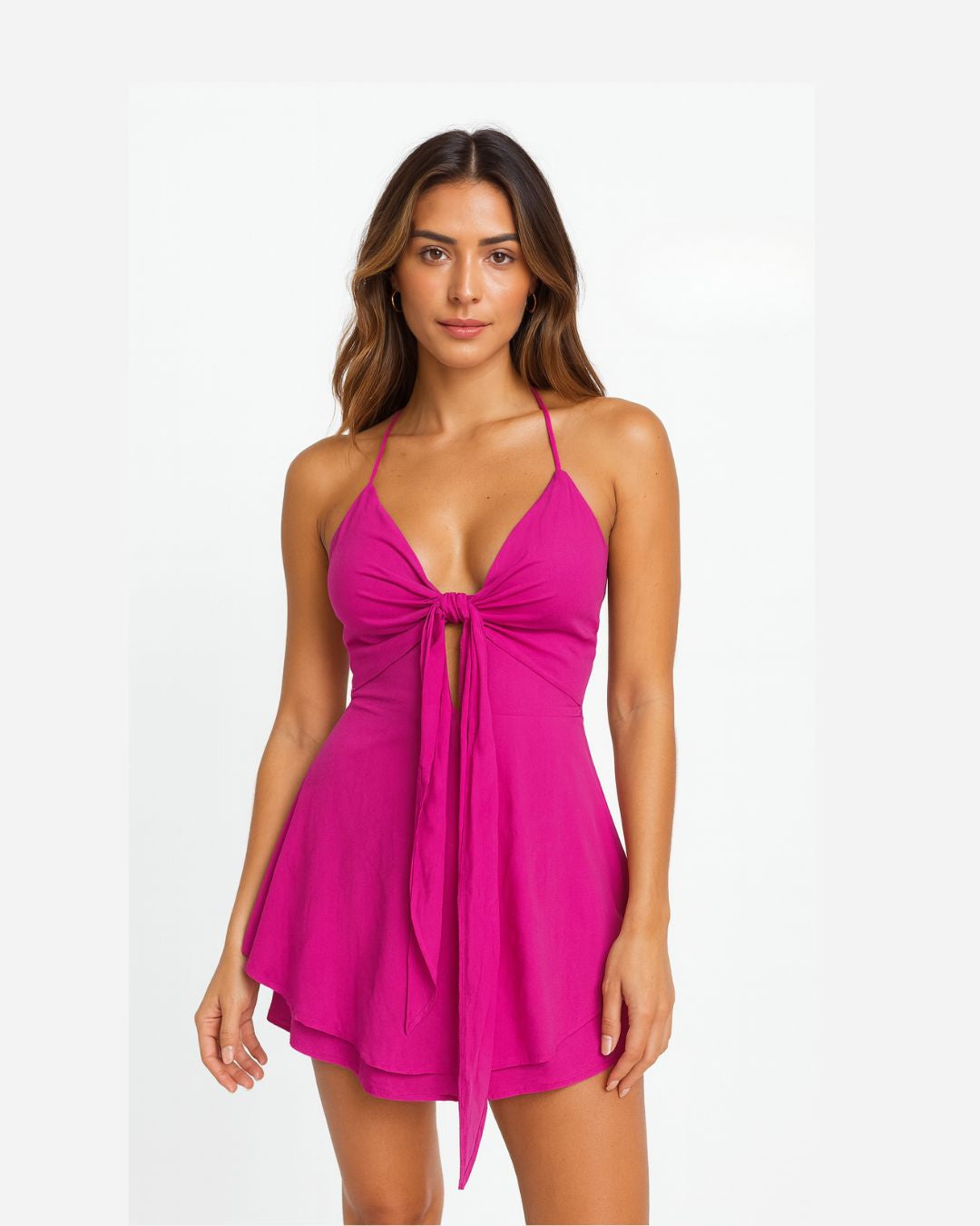 VESTIDO MONO CHALYS LISO TU