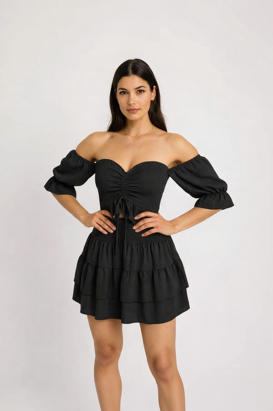 CONJUNTO CHALYS LISO C/ BOLADOS Y ENGOMADOS TU