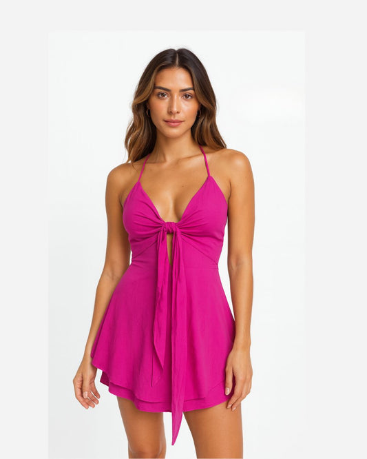 VESTIDO MONO CHALYS LISO TU